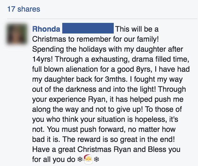 Rhonda – Christmas After 14 years